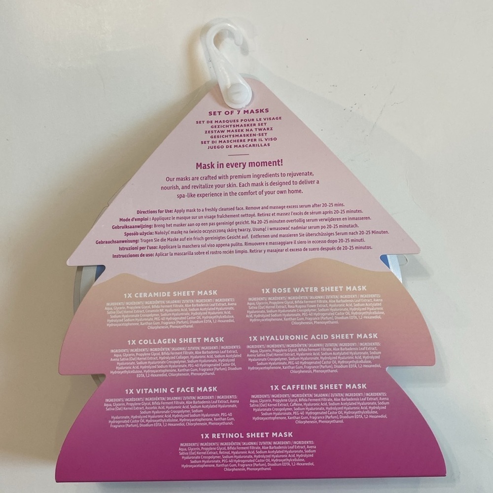 Yes Studio 7-Piece Face Timing Face Sheet Masks - Picture 5 of 6